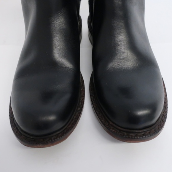 Rag & Bone Ankle Boots Driscoll Black Leather Sz36 - Picture 2 of 8